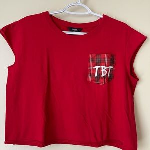 Hoisery tshirt red for summer